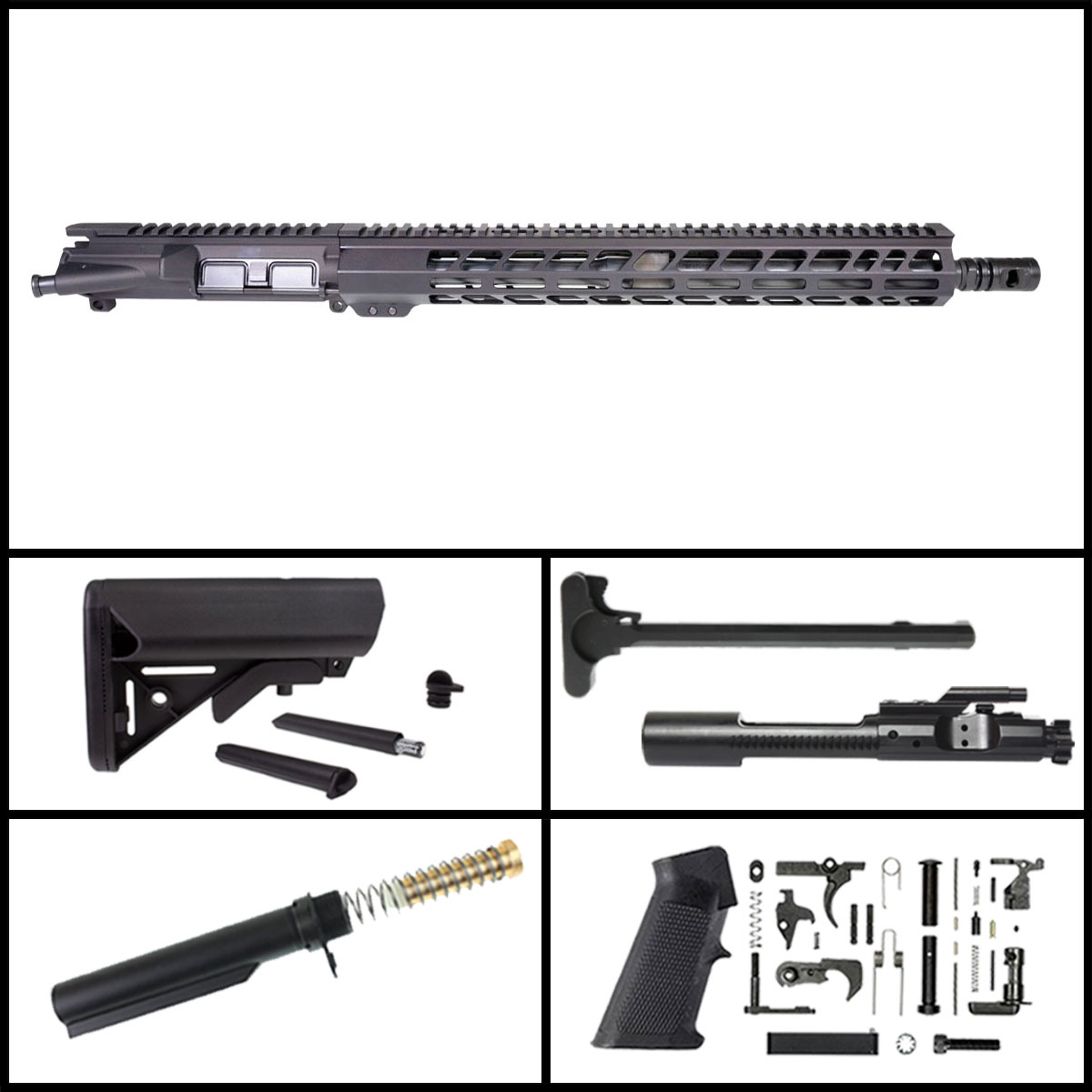 Davidson Defense 'Reid V2' 16-inch AR-15 5.56 NATO Nitride Rifle Full ...