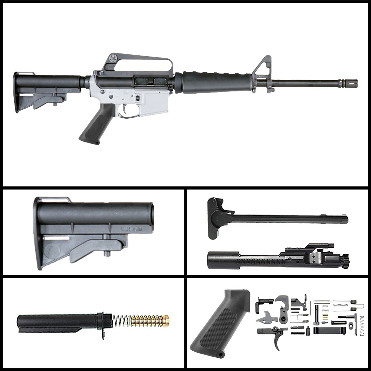 Davidson Defense 'DD Commando Mod 1' 16-inch AR-15 5.56 NATO Nitride ...