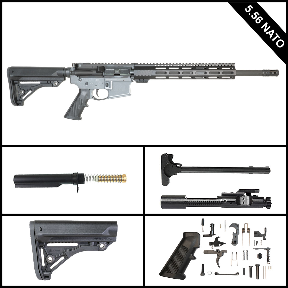 Davidson Defense Fossil Maker 16-inch AR-15 5.56 NATO Rifle Full Build Kit