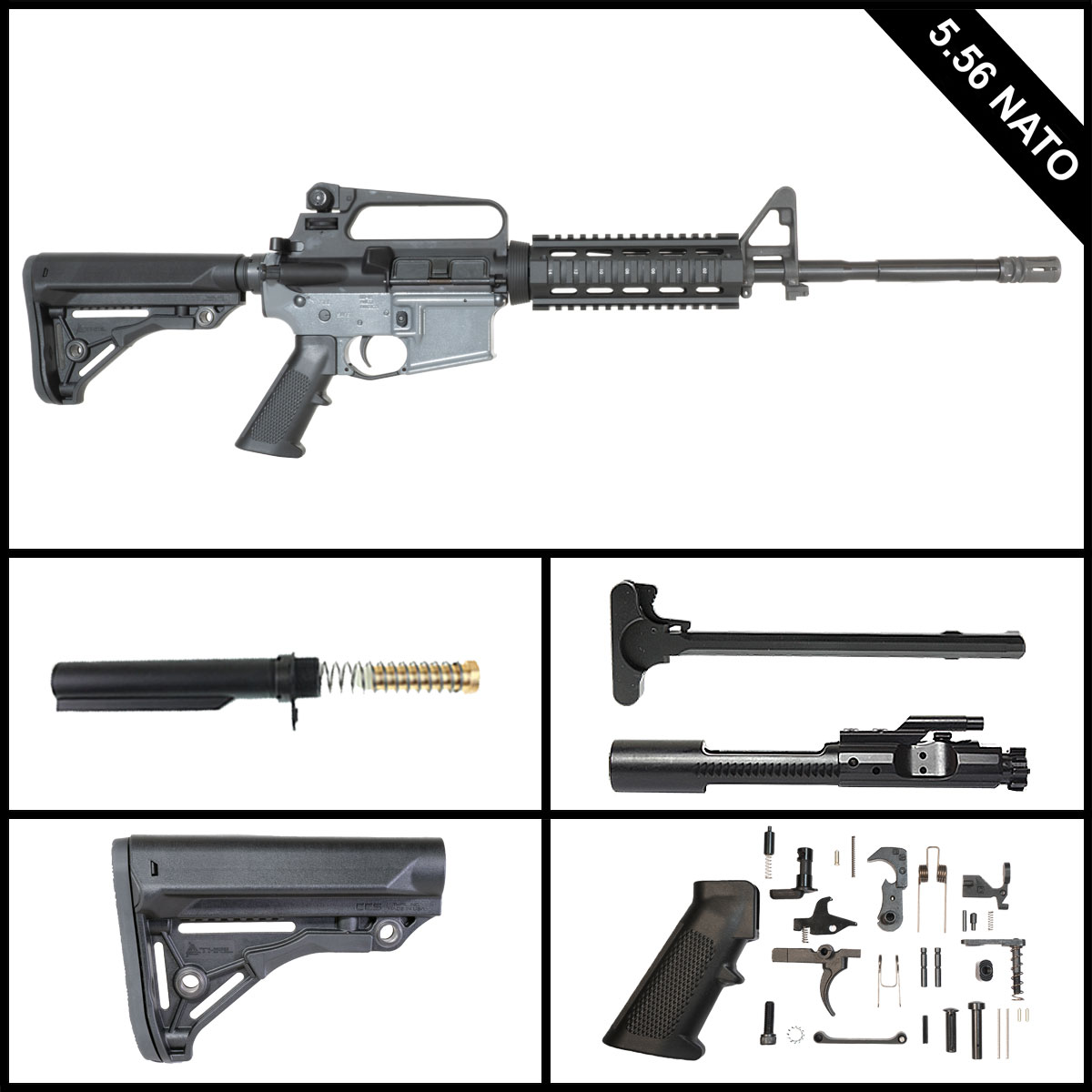 Davidson Defense Erendis 16-inch AR-15 5.56 NATO Rifle Full Build Kit