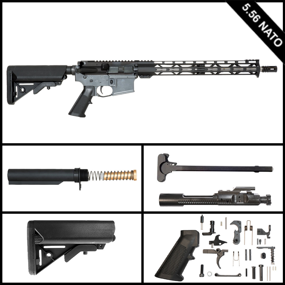 Davidson Defense Dragon’s Bane 16-inch AR-15 5.56 NATO Rifle Full Build Kit