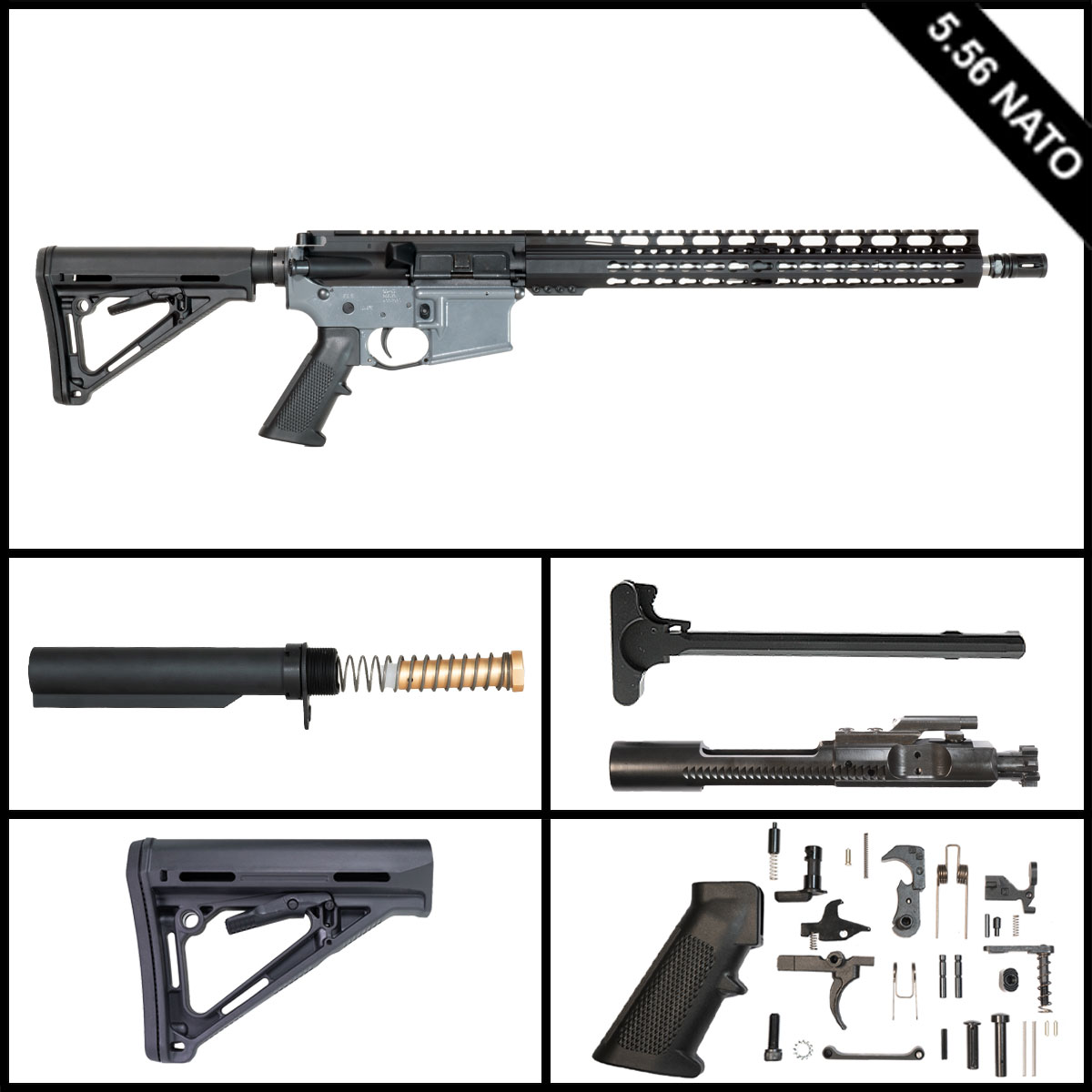 Davidson Defense Wallbreaker 16-inch AR-15 5.56 NATO Rifle Full Build Kit