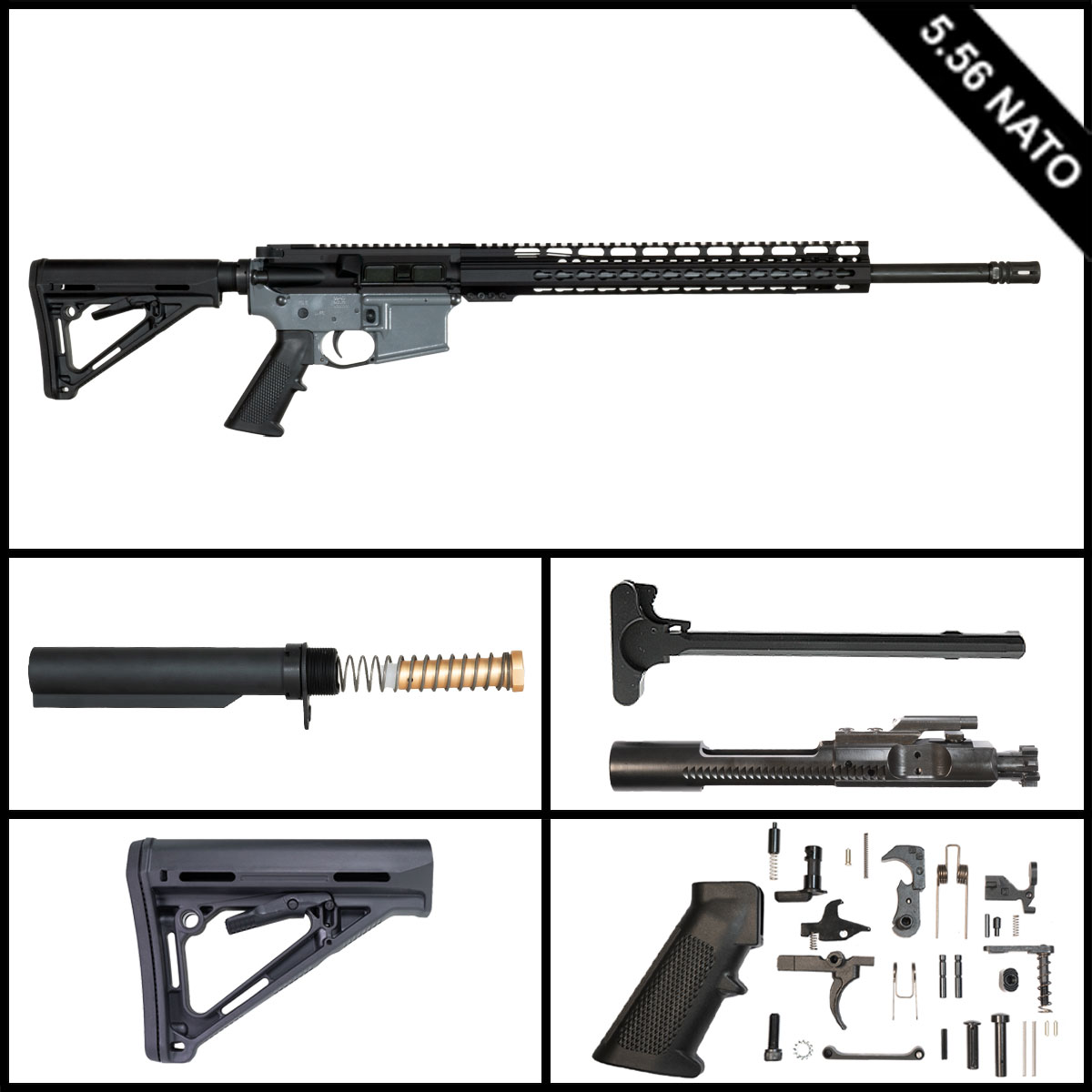 Davidson Defense Waking Dream 20-inch AR-15 5.56 NATO Rifle Full Build Kit
