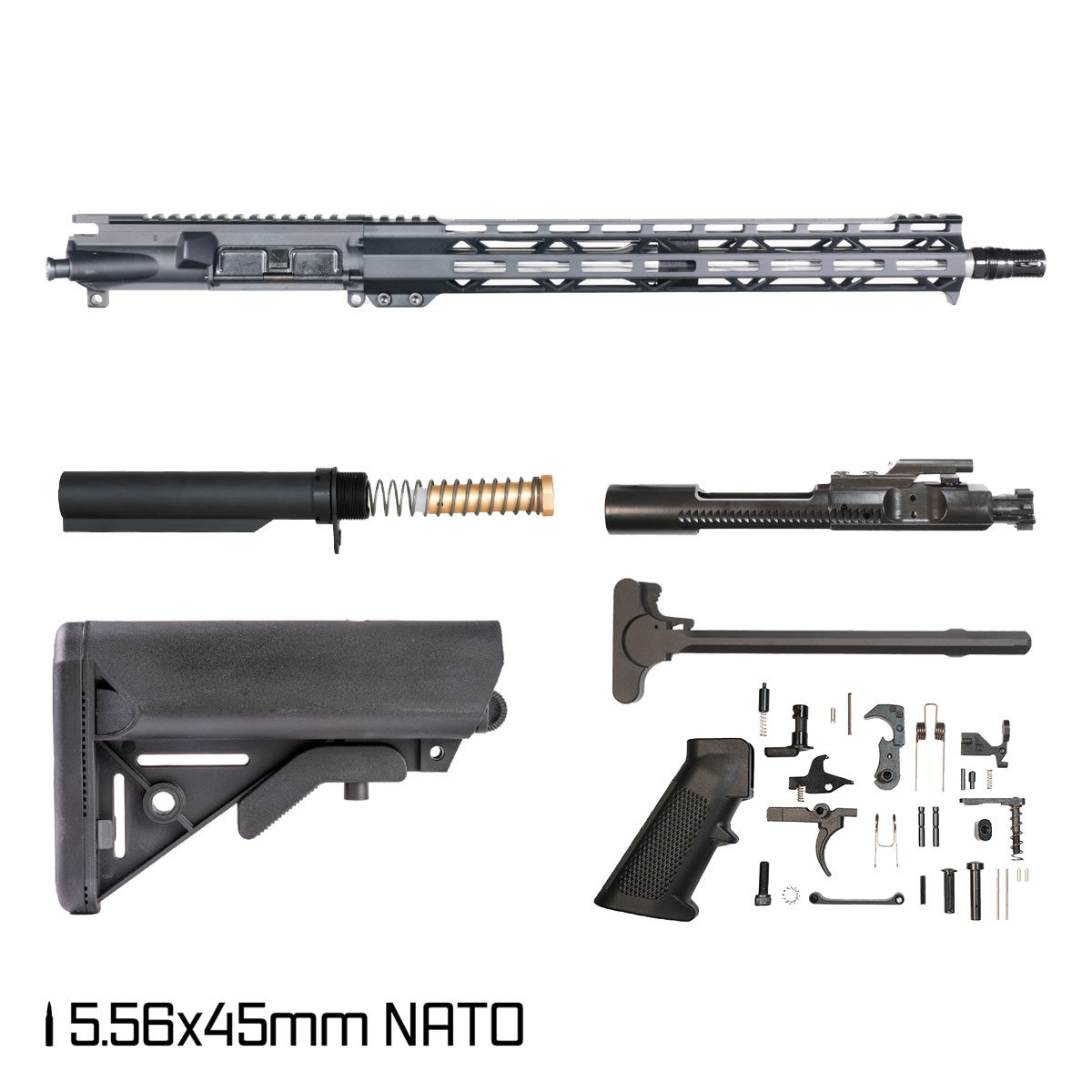 R15 Build AR-15 Rifle Full Build Kits (Everything Minus Lower) | DTT