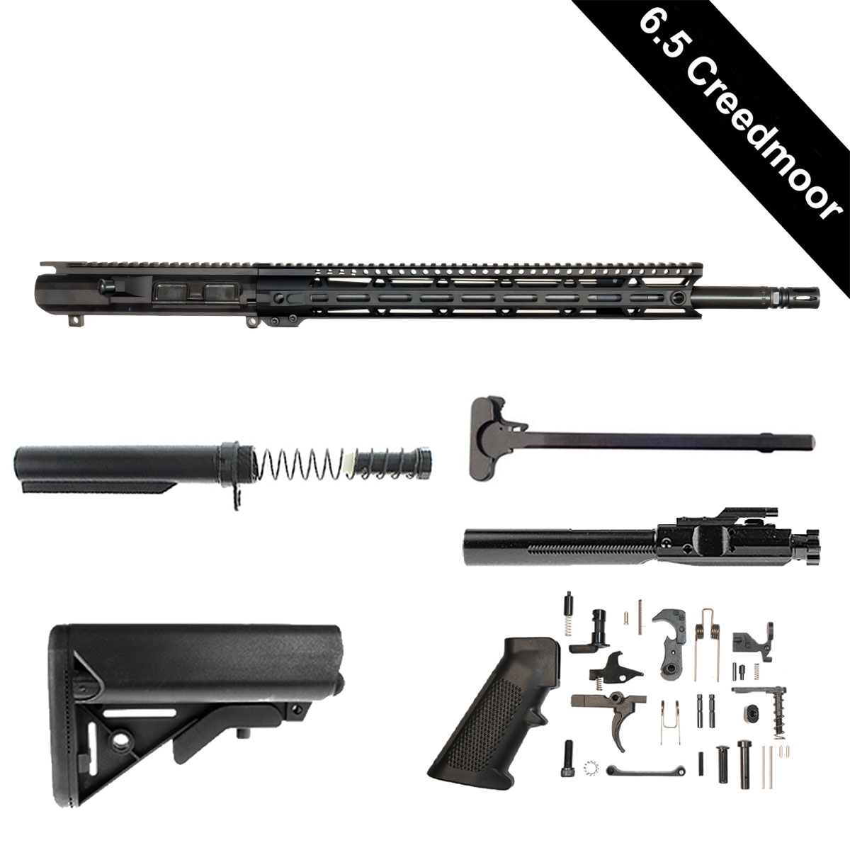 Davidson Defense Revenant 20-inch AR-15 6.5 Creedmoor Rifle Full Build Kit