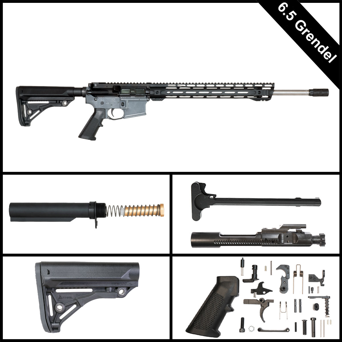 Davidson Defense Void Walker 20-inch AR-15 6.5 Grendel Rifle Full Build Kit