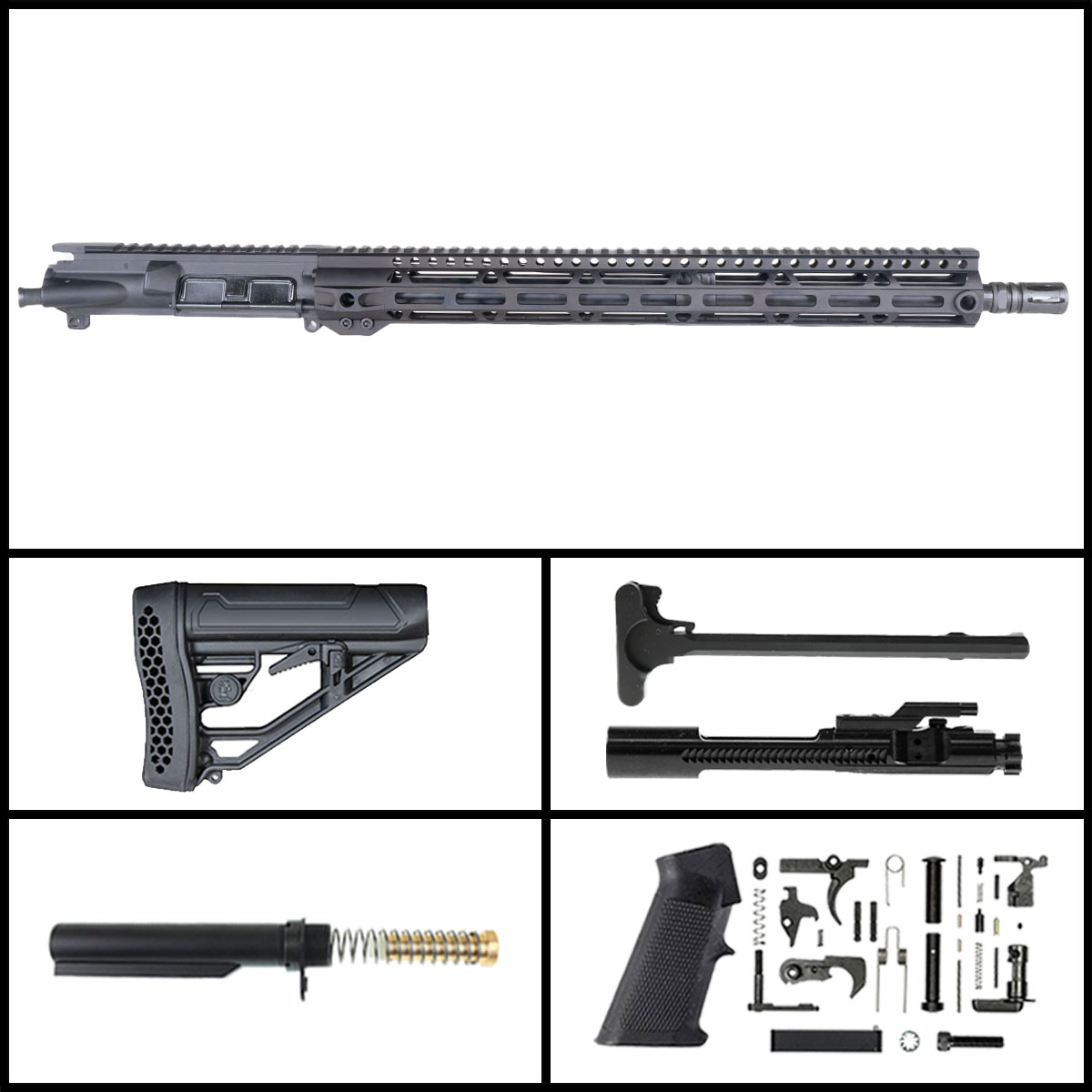 Davidson Defense 'Stellar Bay' 18-inch AR-15 6mm ARC Nitride Rifle Full ...