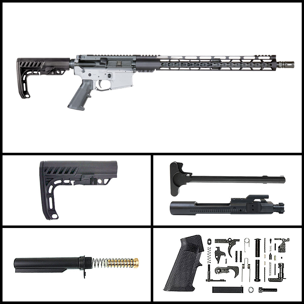 Davidson Defense 'Wide ARC' 18-inch AR-15 6mm ARC Nitride Rifle Full ...