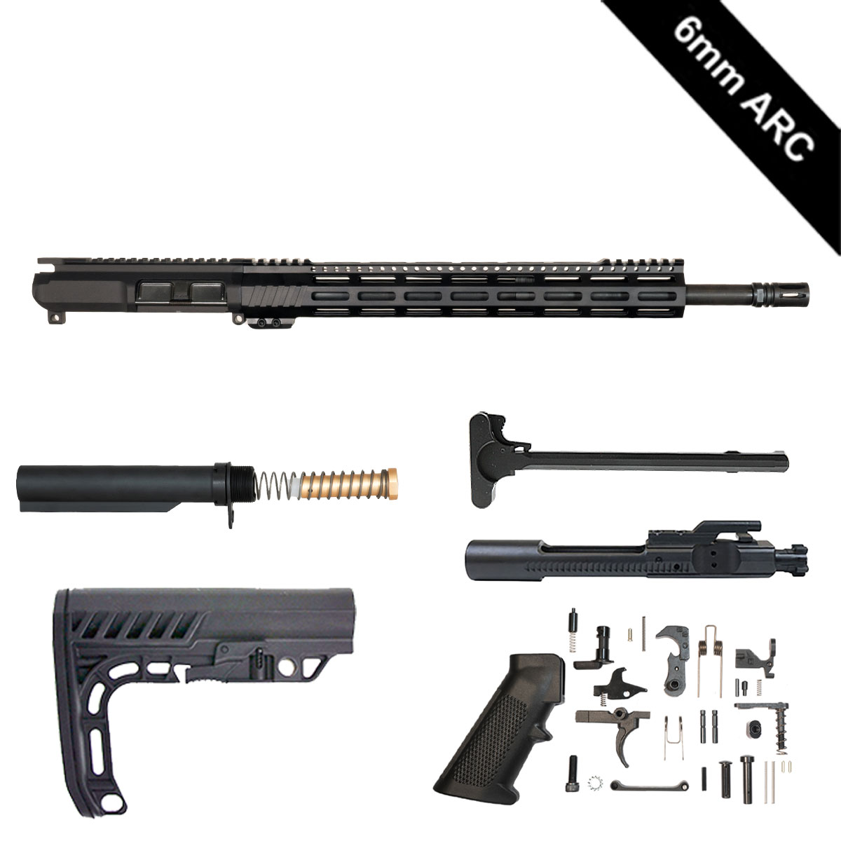 Davidson Defense Grudge Match 18-inch AR-15 6MM ARC Rifle Full Build Kit