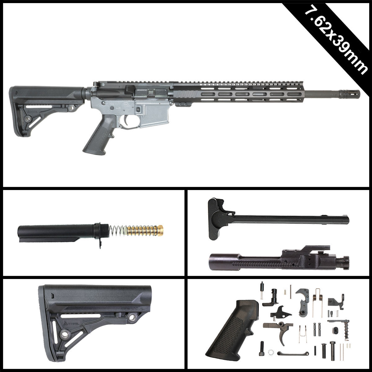 Davidson Defense Fossil Maker in 7.62 16-inch AR-15 7.62x39 Rifle Full Build Kit
