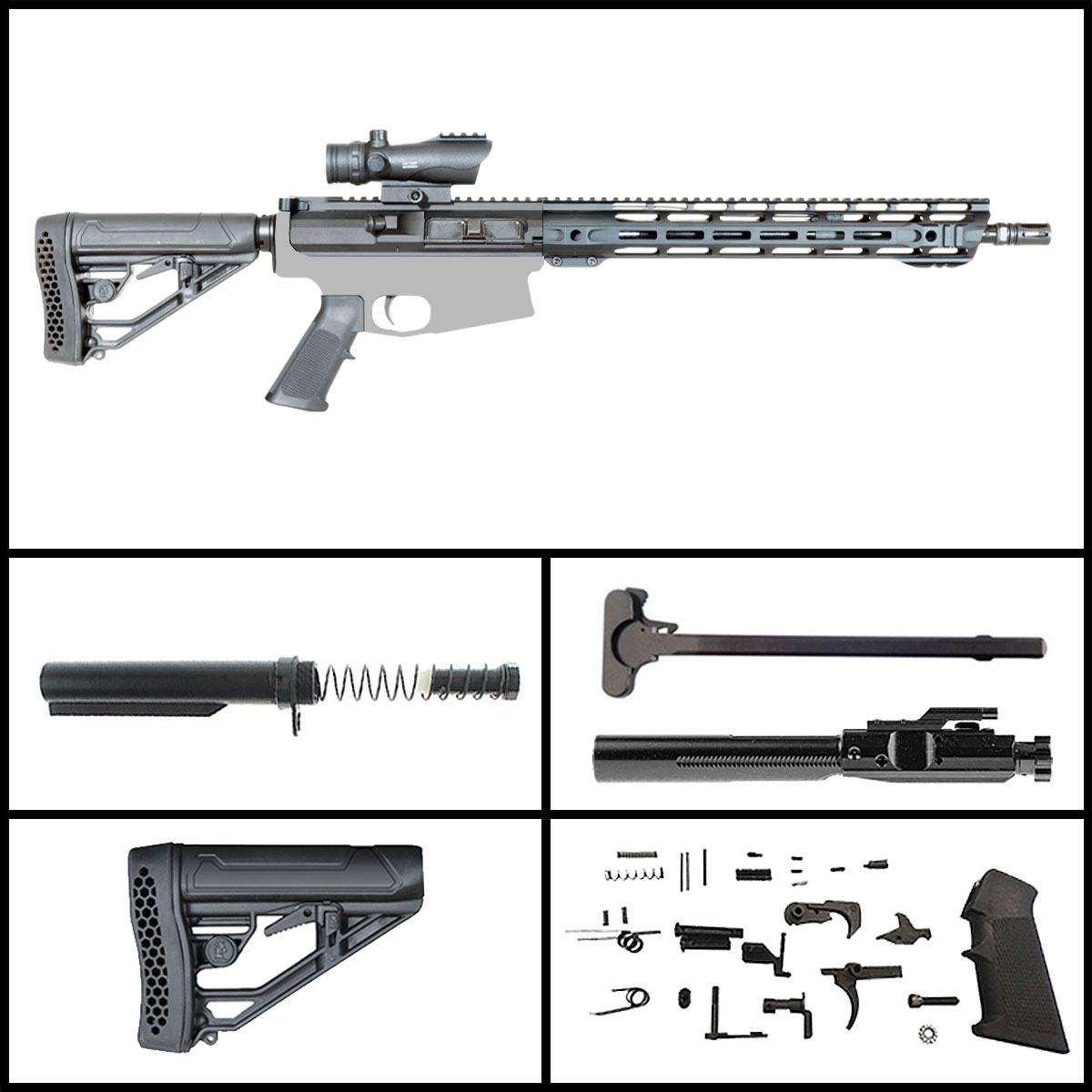 Davidson Defense 'Wild Rhythm w/CenterPoint 3 MOA Red Dot' 16-inch LR ...