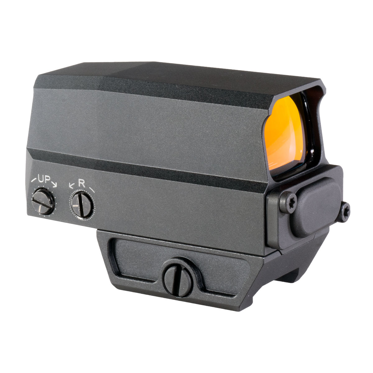 Closed Emitter Red Dot Sight, Circle Dot Reticle 50,000 Hour Battery Life- Includes 2 AA batteries and installation tools