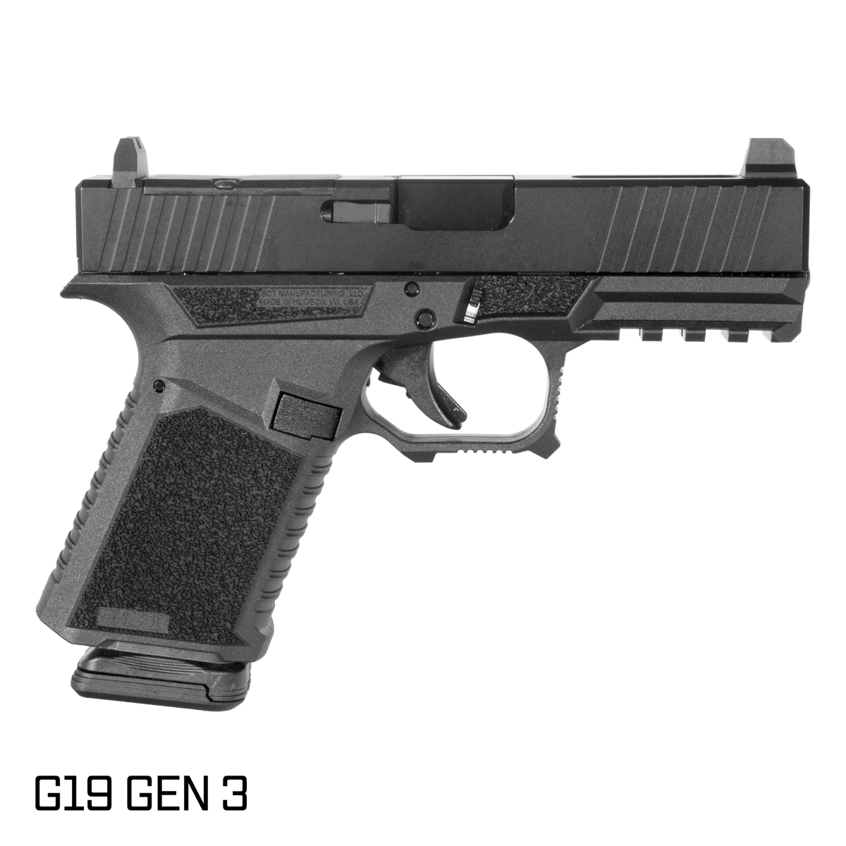 DTT Stiffler MFG Lionheart Ported Nitride Barrel G19 Gen 1-3