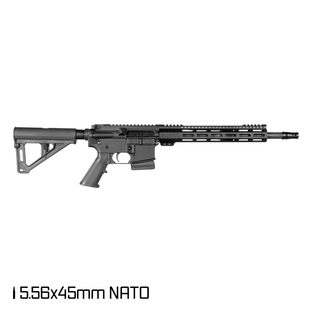 DTT Aegis Lightweight 14.5-inch 1:7 5.56 NATO Complete Pistol, Plan B Muzzle Radial Hole Brake