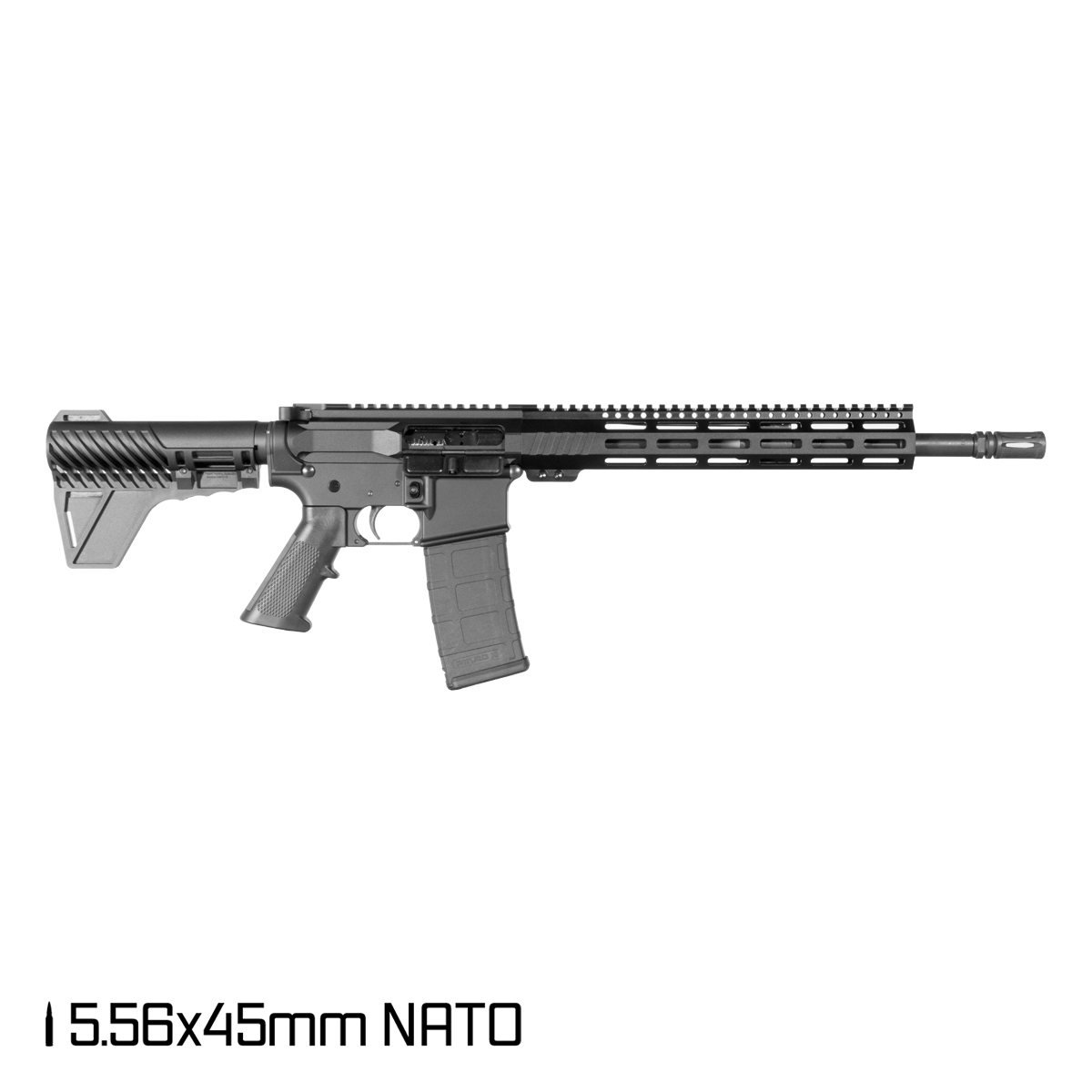 Davidson Defense Incognito 14.5-inch 1:7 5.56 NATO Complete Pistol, NO LOGO Lower Receiver