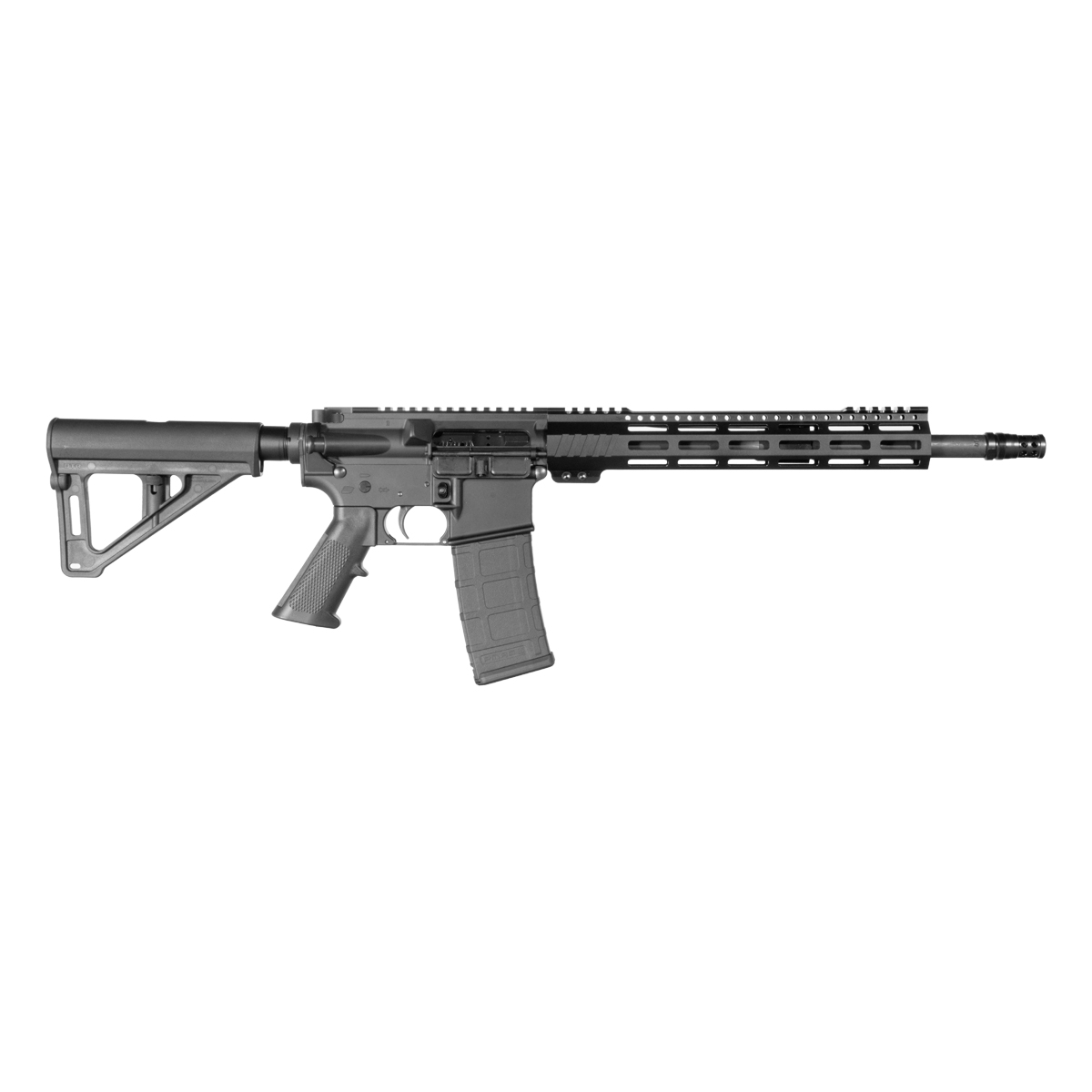 DTT Aegis Lightweight 14.5-inch 1:7 5.56 NATO Complete Pistol, Plan B Muzzle Radial Hole Brake