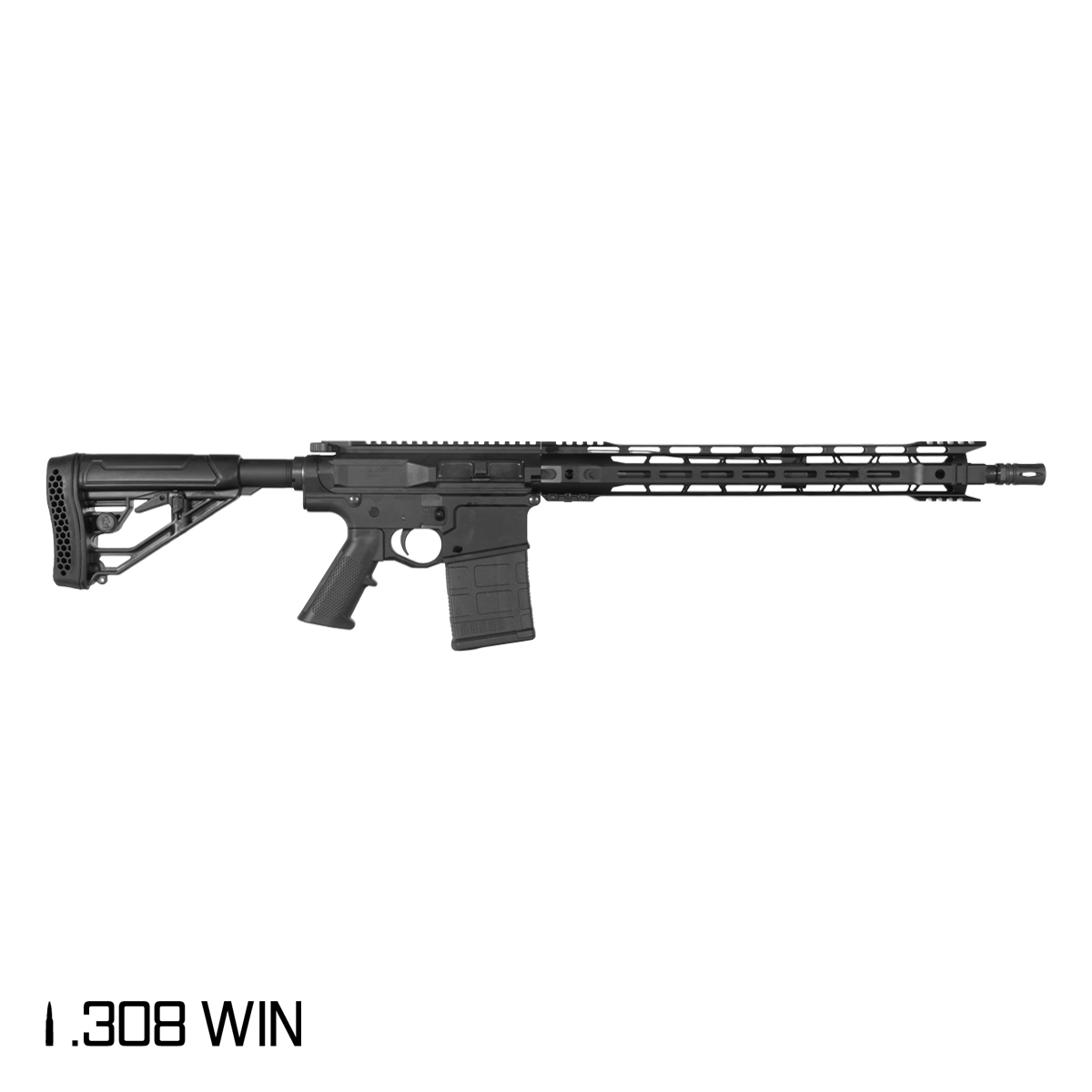 Davidson Defense Boomstick 18-Inch LR-308 Mid-Gas 1:10 .308 Win Complete Rifle