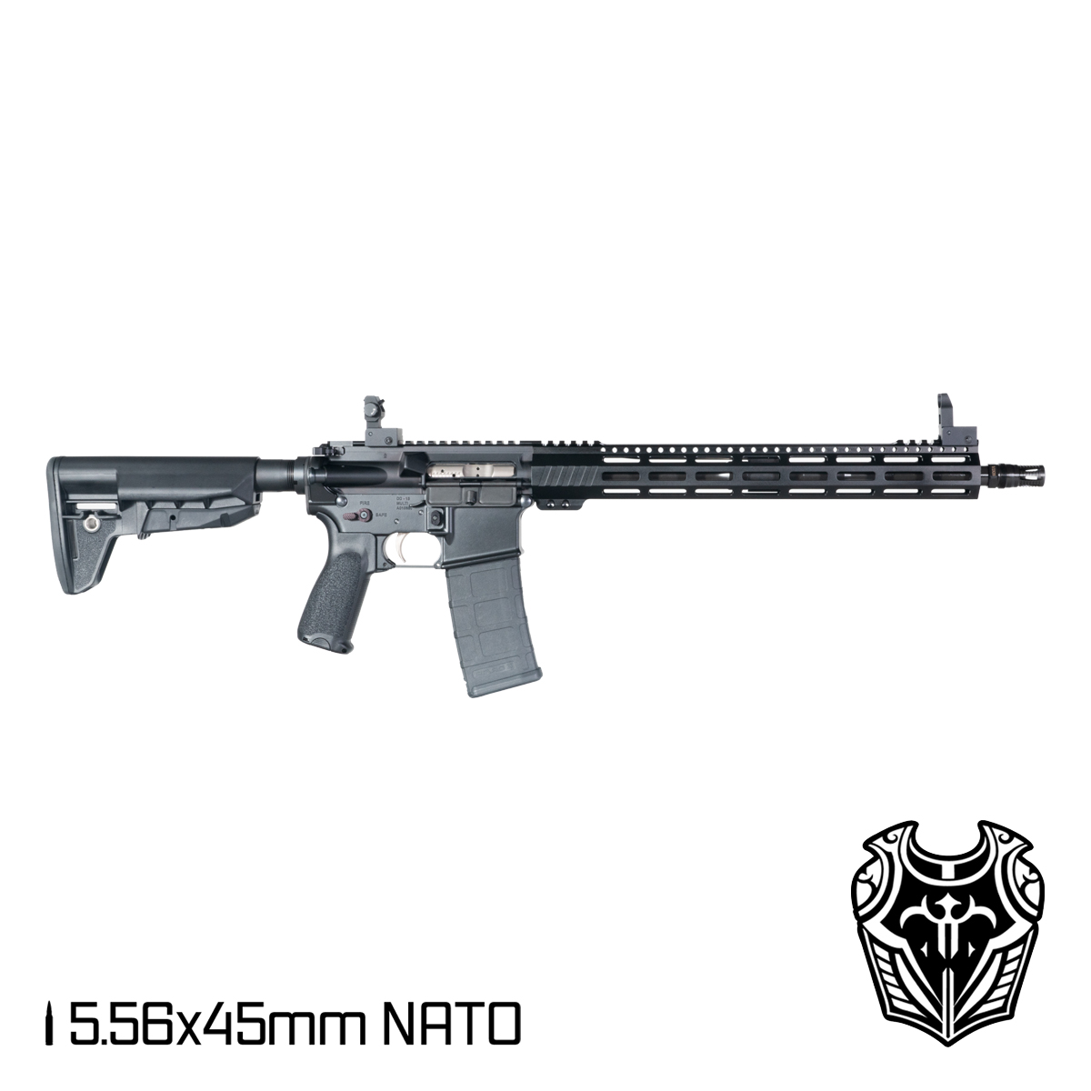  Ambi Aegis Lightweight 16-Inch 5.56 NATO AR-15 Rifle with Ambidextrous Lower, NiB BCG, and Schmid 2-Stage Trigger
