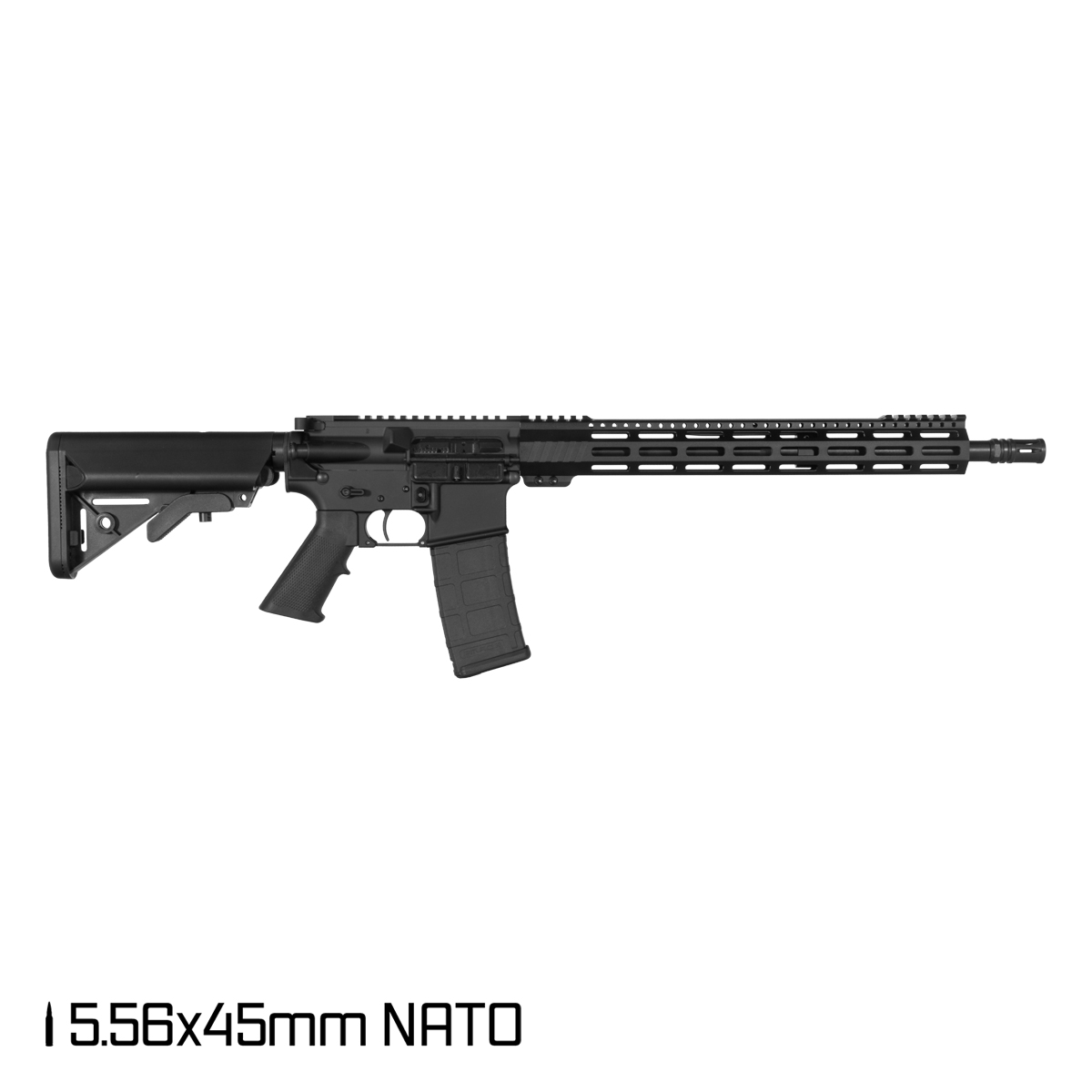 Davidson Defense Aegis Lightweight 16.5-inch 1:7 5.56 NATO Complete Rifle, Rare Breed FRT-15L3, NO LOGO Lower Receiver