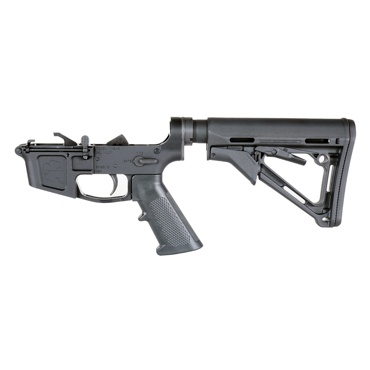  DTT Foxtrot Mike .45 ACP AR-45 Rifle Lower Build Kit w/ Magpul CTR Stock - Black