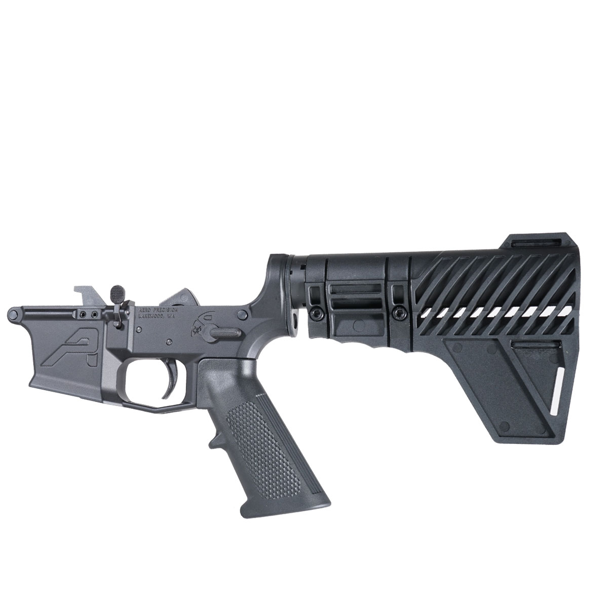  DTT AR-9 Pistol Lower Build Kit w/ Aero Precision EPC-9 Lower Receiver, Gauntlet Arms Polymer stabilizing brace