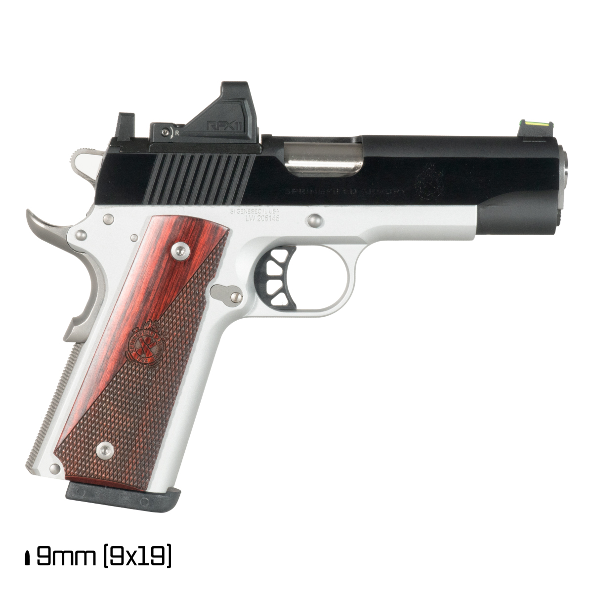  1911 Ronin AOS 9mm Luger 4.25
