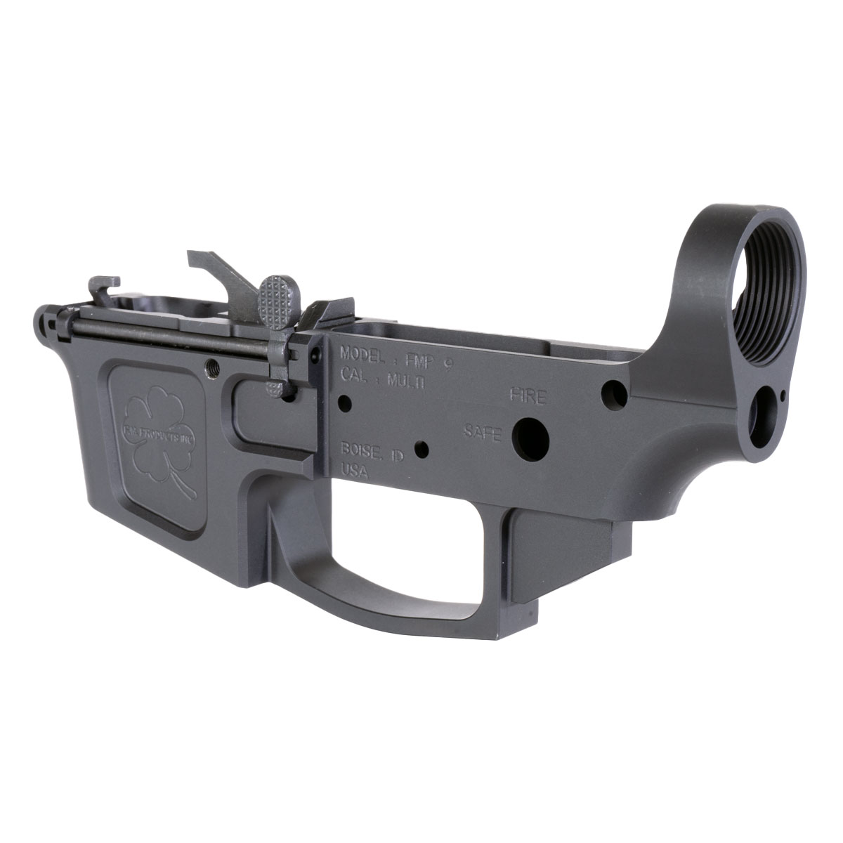 Foxtrot Mike Products Stripped 9mm Ar 15 Lower Receiver 3907