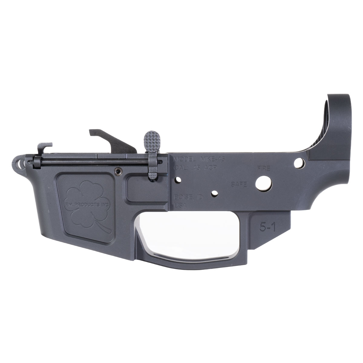 Foxtrot Mike Products Stripped .45 AR-15 Lower Receiver