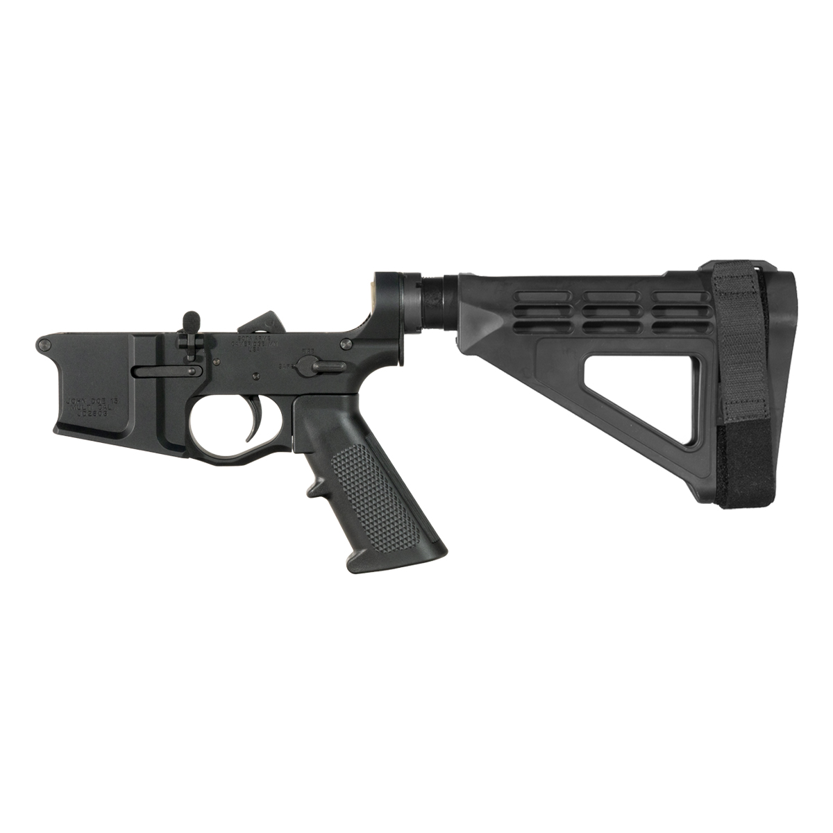 Sota Arms John Doe Pistol Lower Build Kit, SBM4 Stabilizing Brace