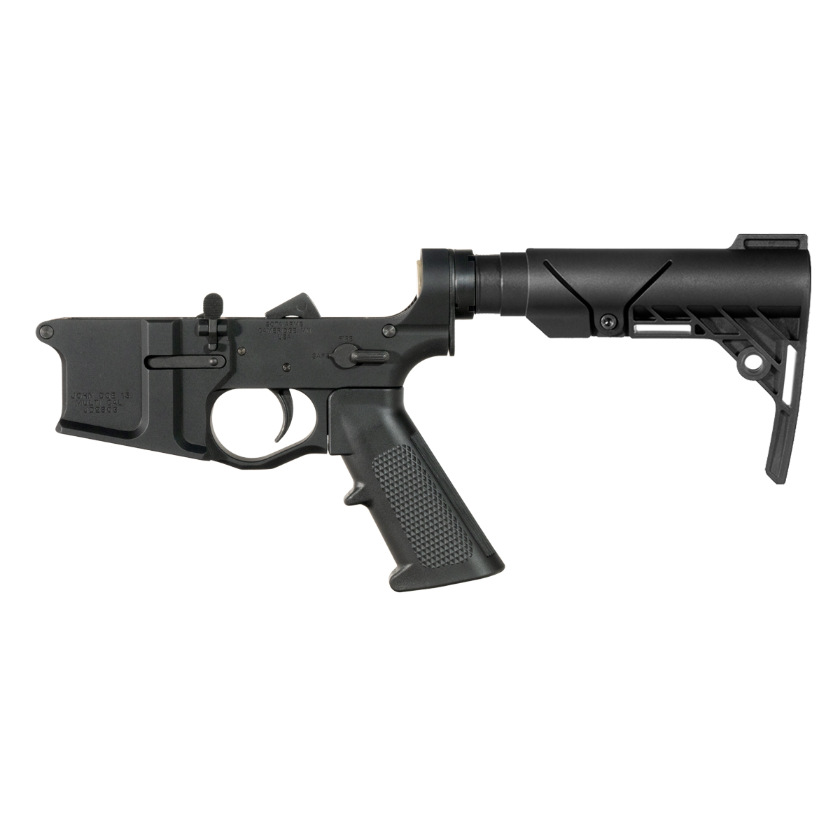 Sota Arms John Doe Pistol Lower Build Kit, Polymer AR Brace