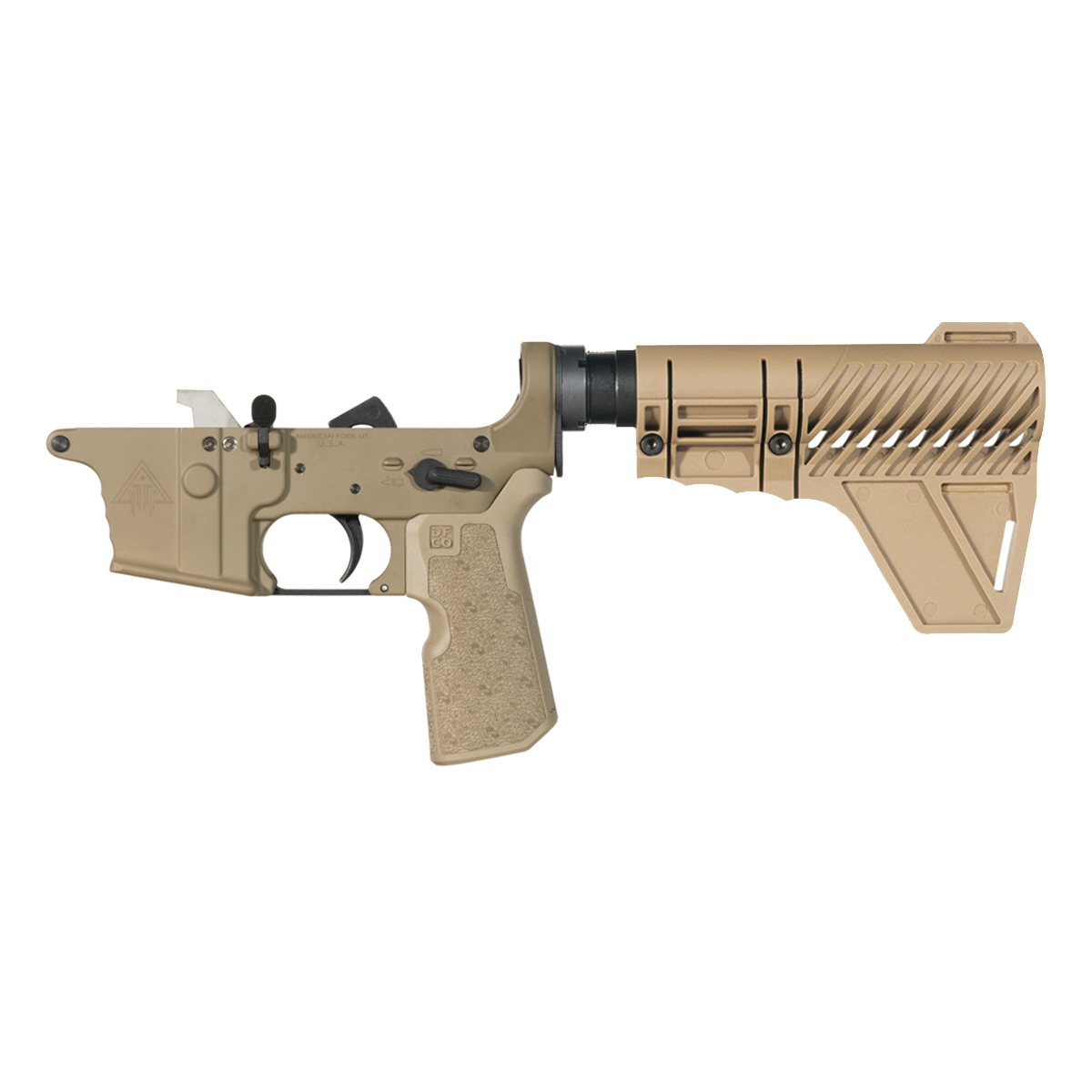 Davidson Defense AR-15 Pistol Lower Build Kit, Rare Breed FRT-15L3
