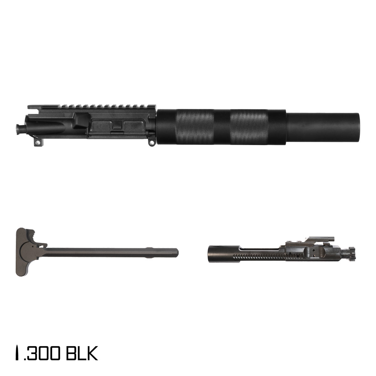 Davidson Defense Tholos 7.5-inch Pistol-Gas 1:8 300 BLK  AR-15 Freefloat Tubular Handguard Pistol Complete Upper Build, Witt Machine .30 cal Suppressor
