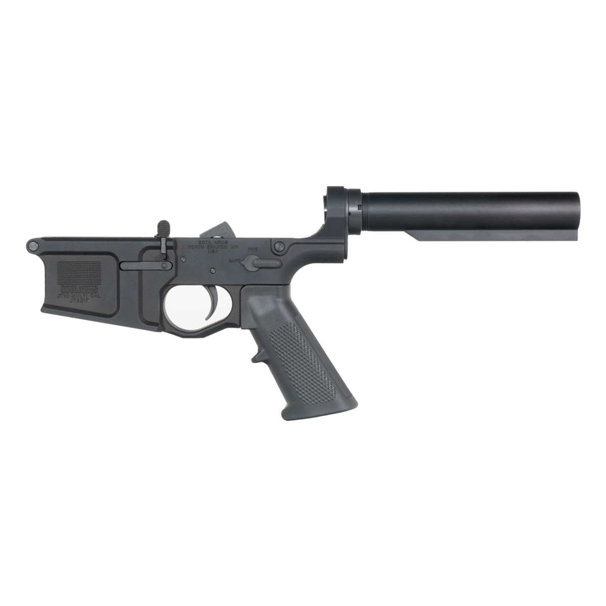  Sota Arms AR-10/LR-308 Rifle Lower Build Kit, Davidson Defense 6-Position Buffer Tube