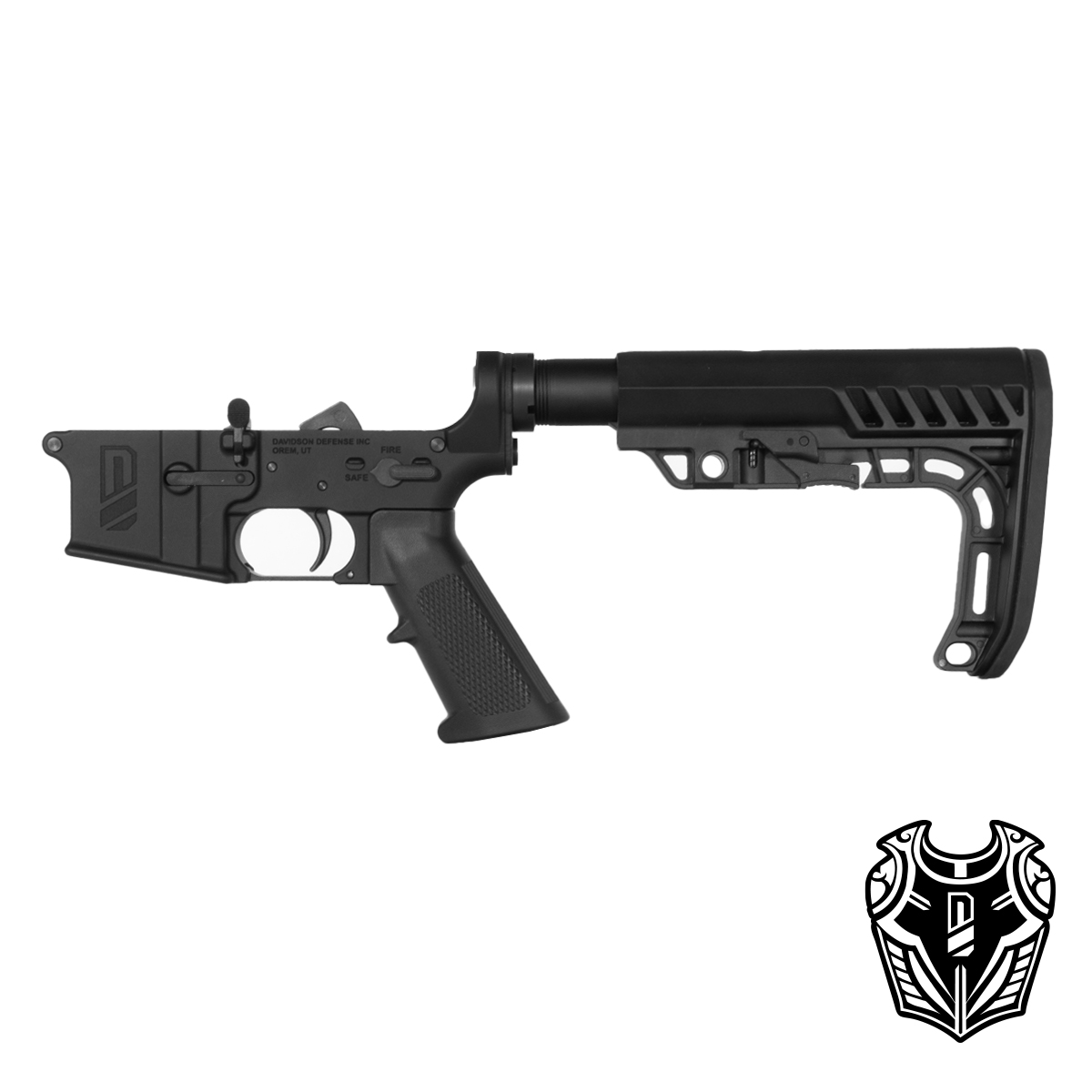 Davidson Defense Aegis AR-15 Rifle Lower Build Kit, Special Operations Stock