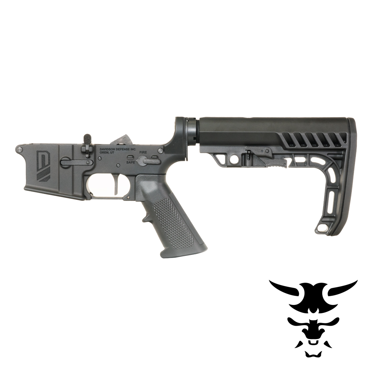 Davidson Defense Ronin AR-15 Rifle Lower Build Kit, Special Operations Stock