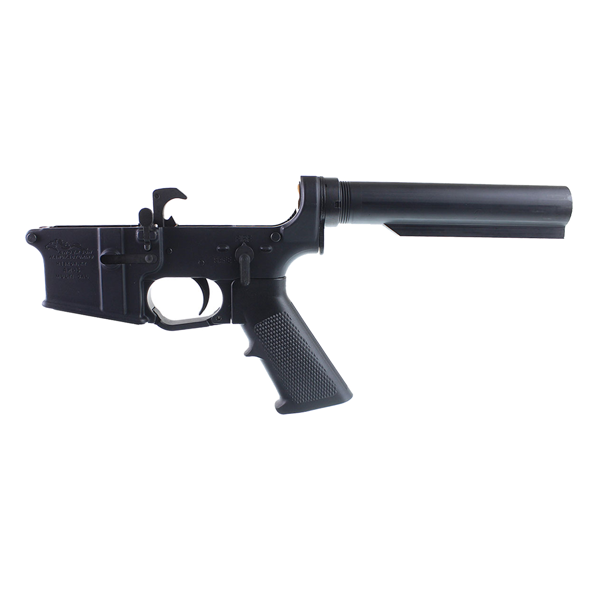  DTT AR-15 Rifle Lower Build Kit w/ Anderson Manufacturing AR-15 Lower Receiver, Omega Manufacturing Buffer Tube Kit
