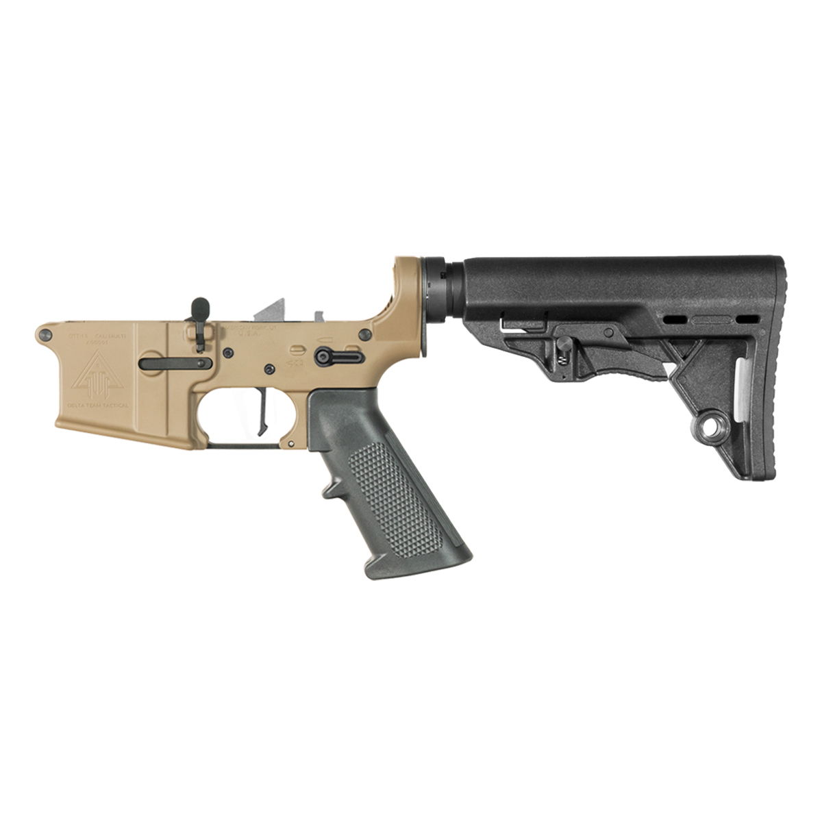 United Defense Ambidextrous AR15 Charging Handle - Gold/Bronze