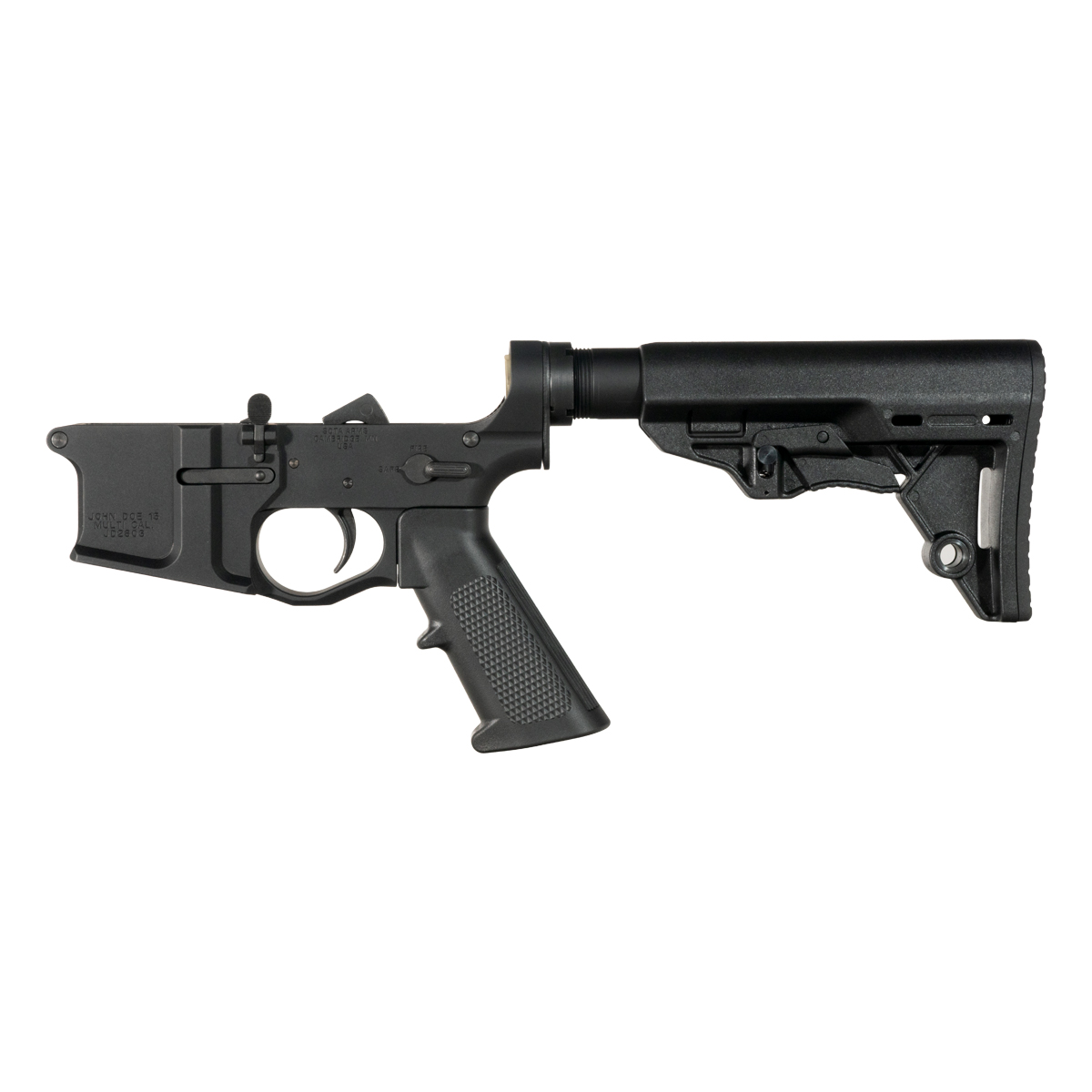Sota Arms John Doe Rifle Lower Build Kit, Scout Stock