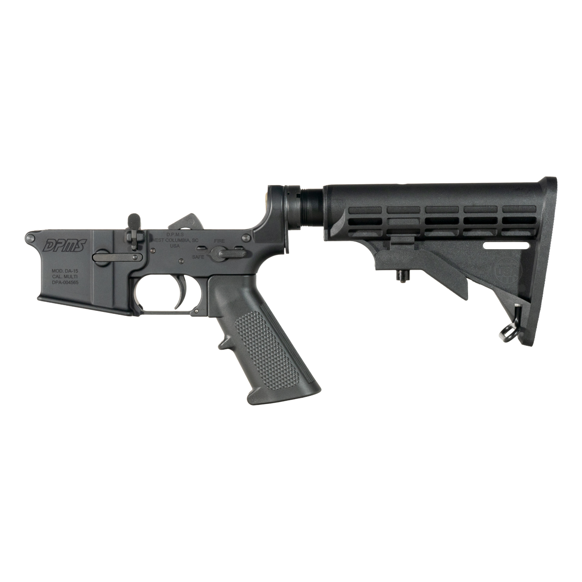 DPMS AR-15 Rifle Lower Build Kit, M4 Style Buttstock