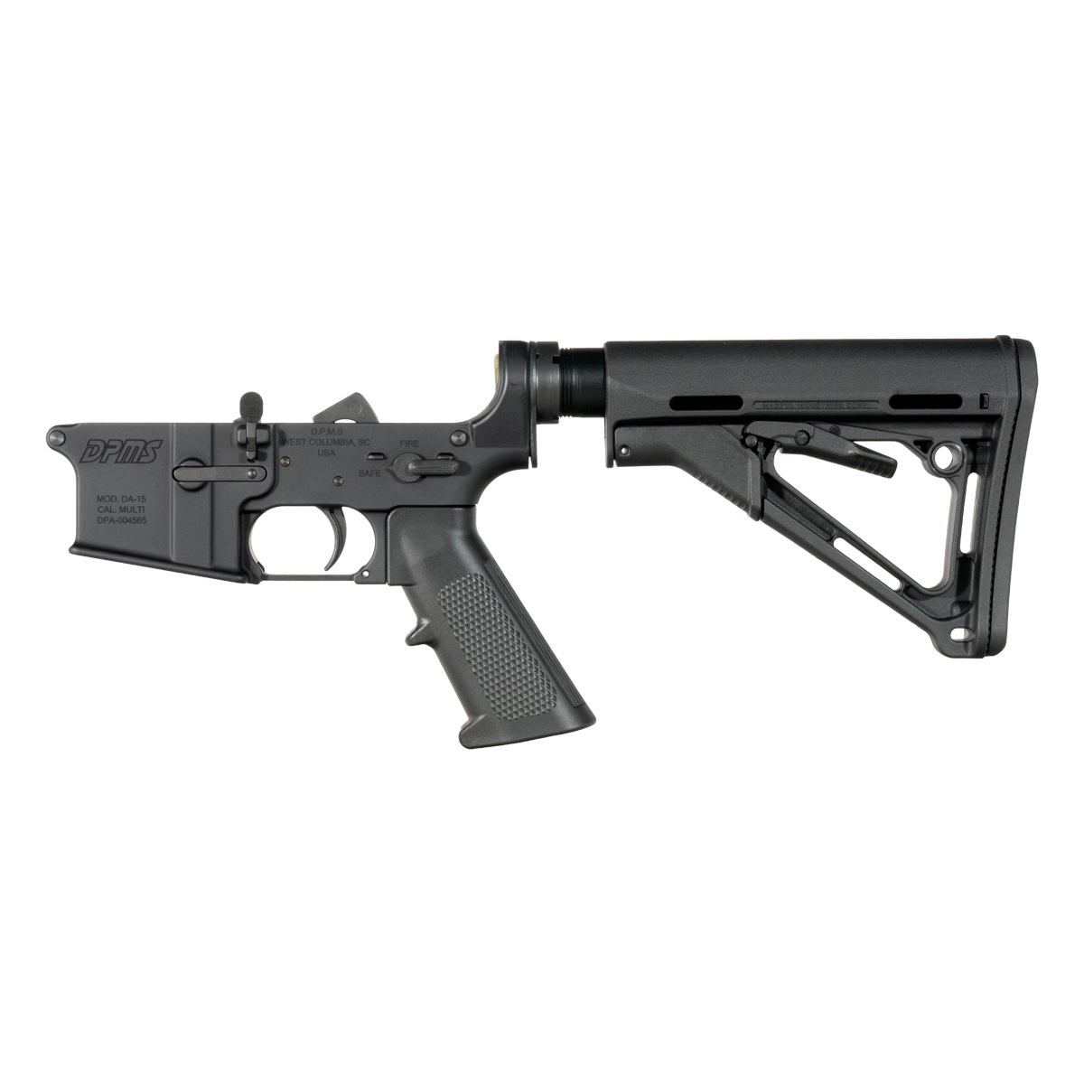 DPMS AR-15 Rifle Lower Build Kit, Magpul CTR Stock