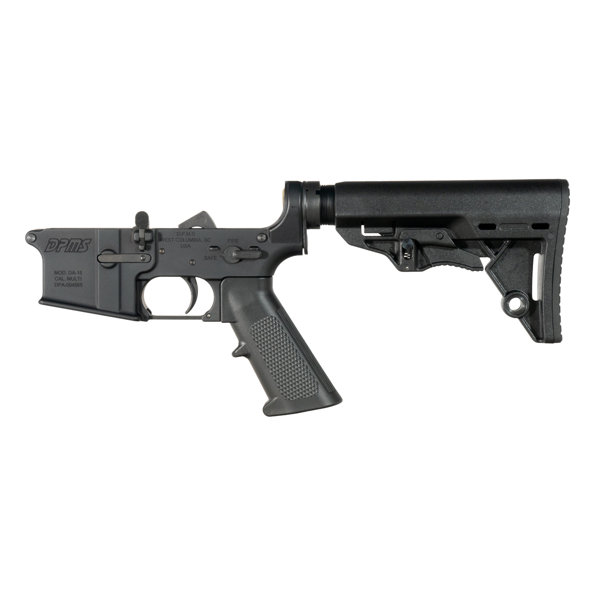 DPMS AR-15 Rifle Lower Build Kit, Scout Stock