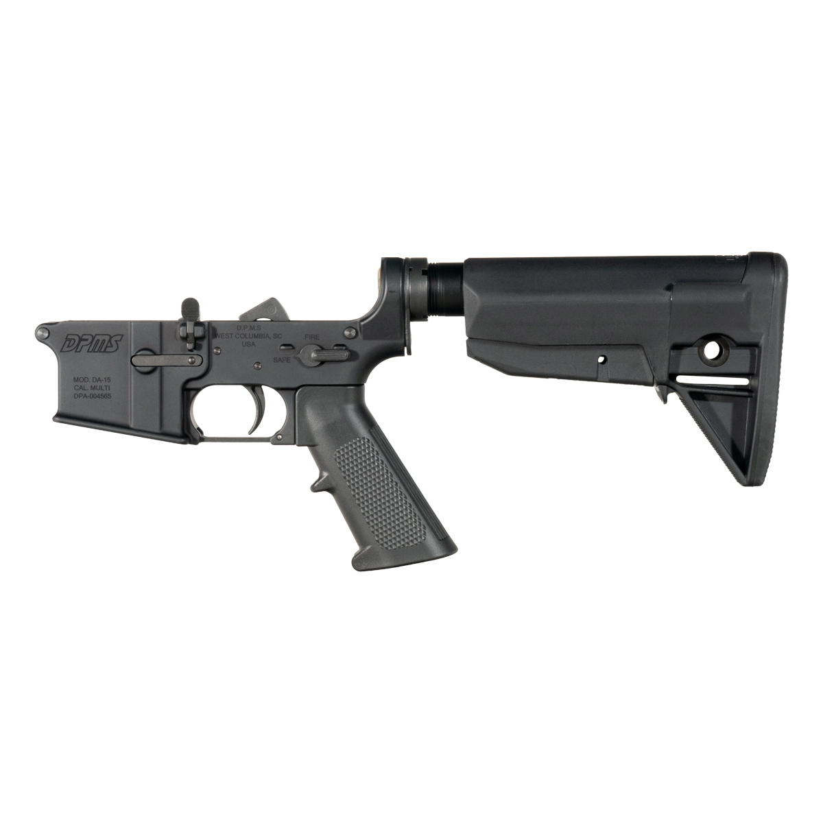 DPMS AR-15 Rifle Lower Build Kit, BCM Mod 0 SOPMOD Stock