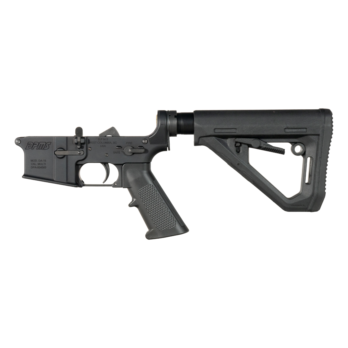 DPMS AR-15 Rifle Lower Build Kit, Magpul DT Carbine Stock