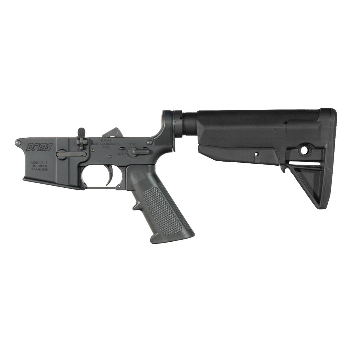 DPMS AR-15 Rifle Lower Build Kit, BCM Mod 0 Stock