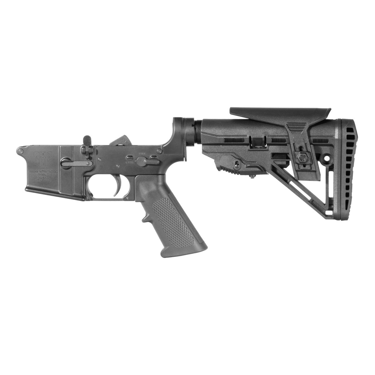  Freedom Factory Tactical AR-15 Lower Build Kit, Mil-Spec Enhanced Stock