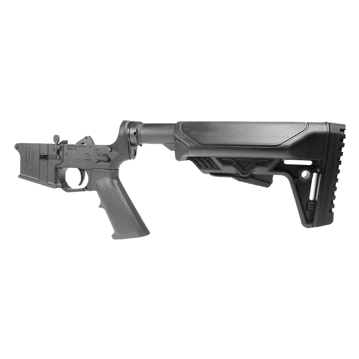 Davidson Defense AR-15 Rifle Lower Build Kit w/ Trinity Force Cobra MK2 Stock