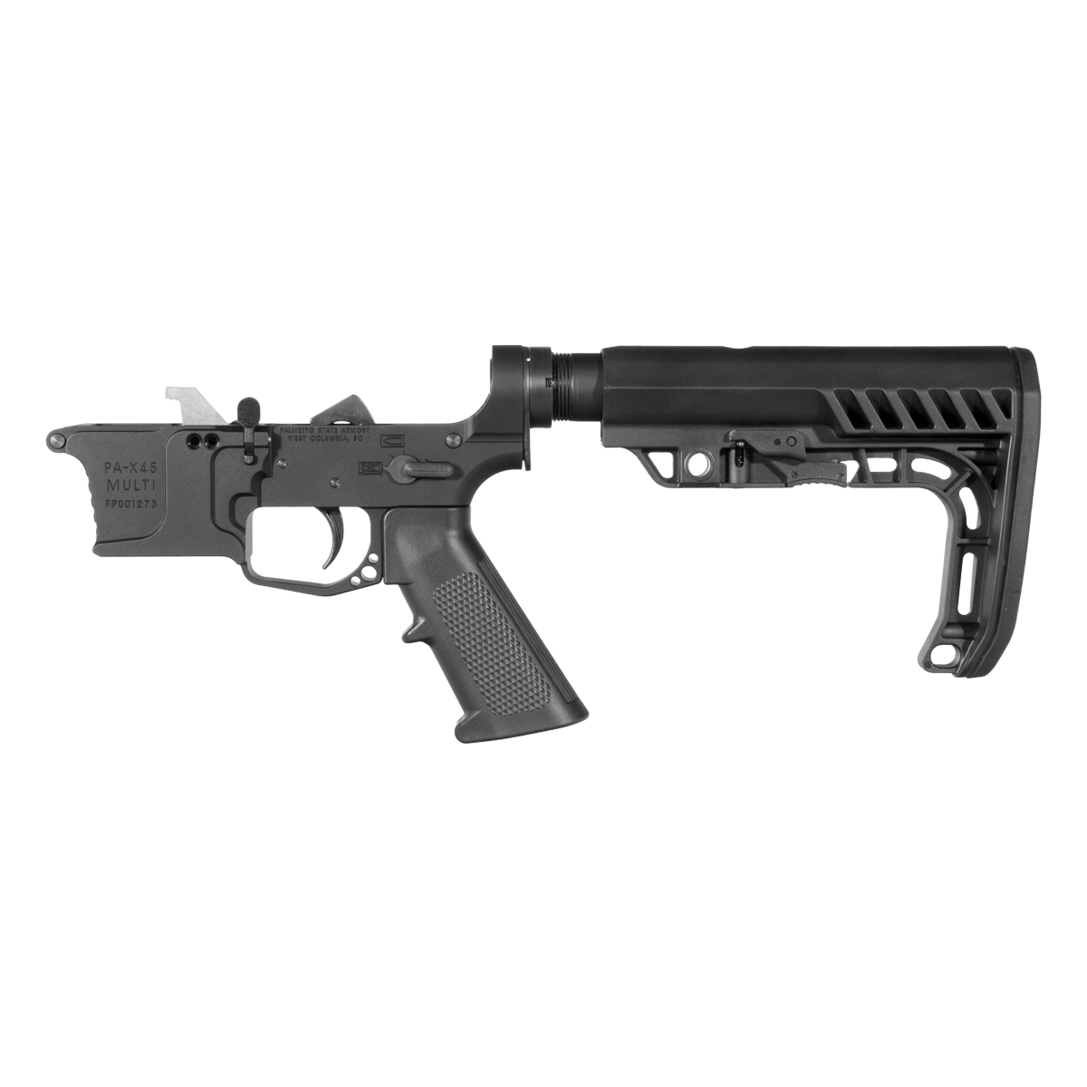 Blemished PSA AR-45 Billet Rifle Lower Build Kit, Special Operations Stock
