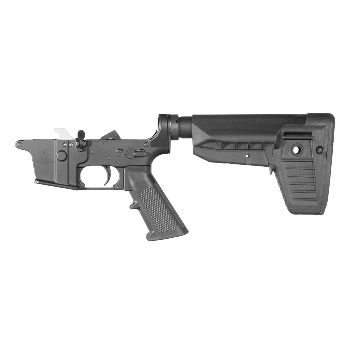 DTT AR-9 Rifle Lower Build Kit, BCM Mod 1 SOPMOD Stock