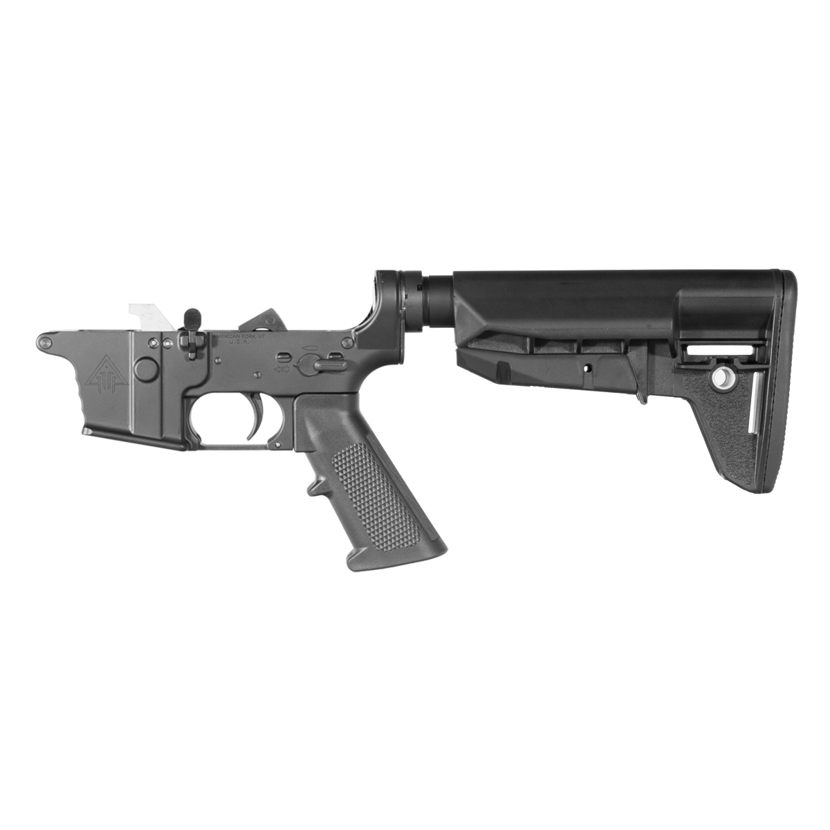 DTT AR-9 Rifle Lower Build Kit, BCM Mod 2 SOPMOD Widebody Stock