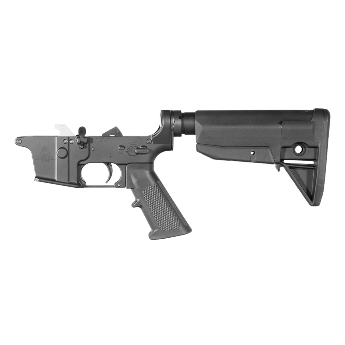 DTT AR-9 Rifle Lower Build Kit, BCM Mod 0 SOPMOD Stock